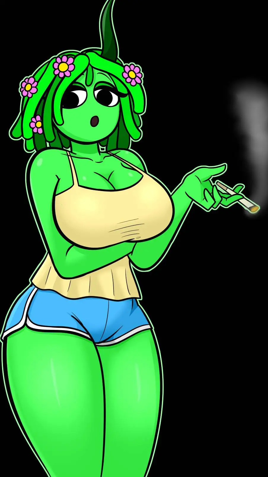 ai character: Sprunki Vineria background