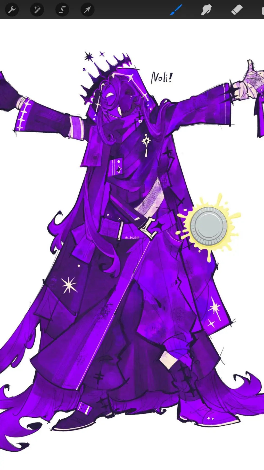 ai character: 🎭 Noil 🎭 background