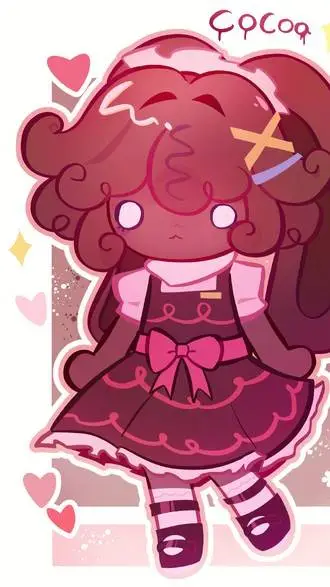 ai character: 🐰cocoa🍫 background