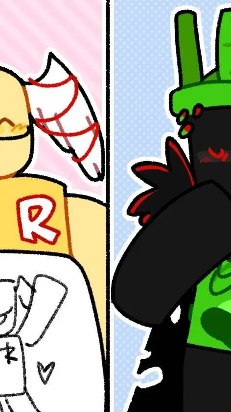 ai character: 1xdoe drawing background