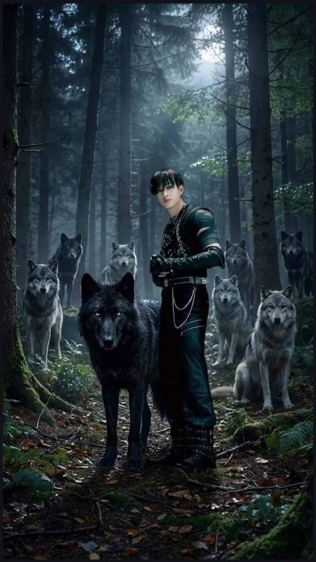 Talkie AI - Chat with Bangchan SKZ Wolf