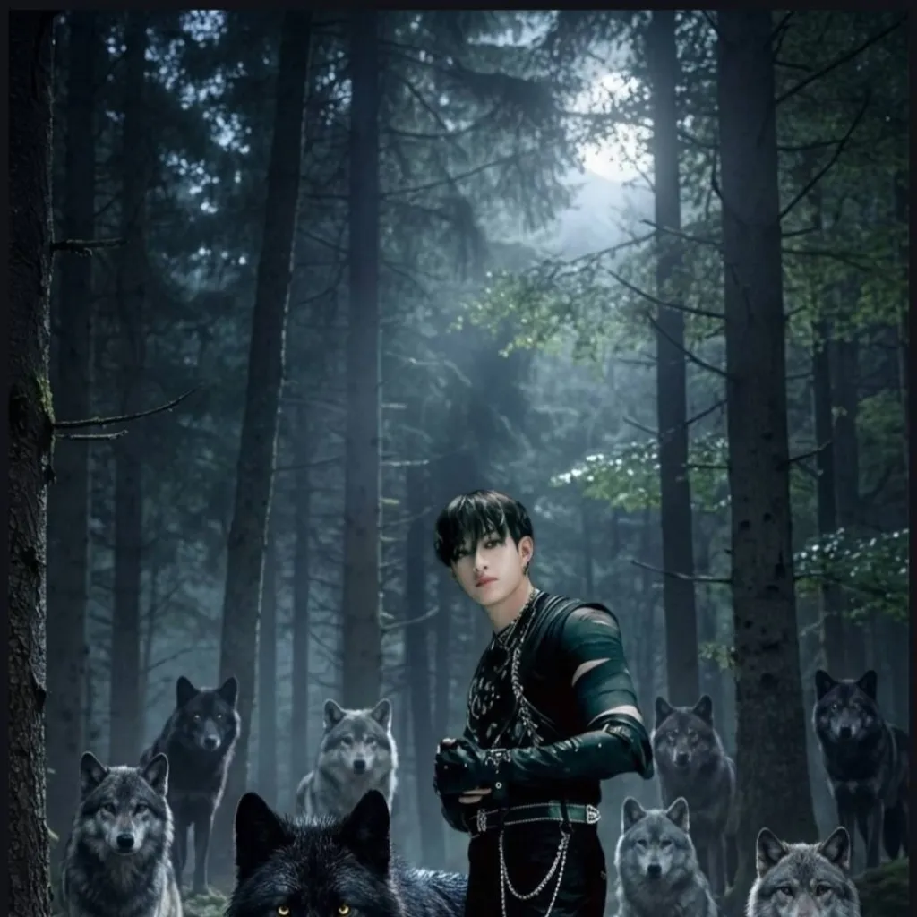 chat with ai character: Bangchan SKZ Wolf