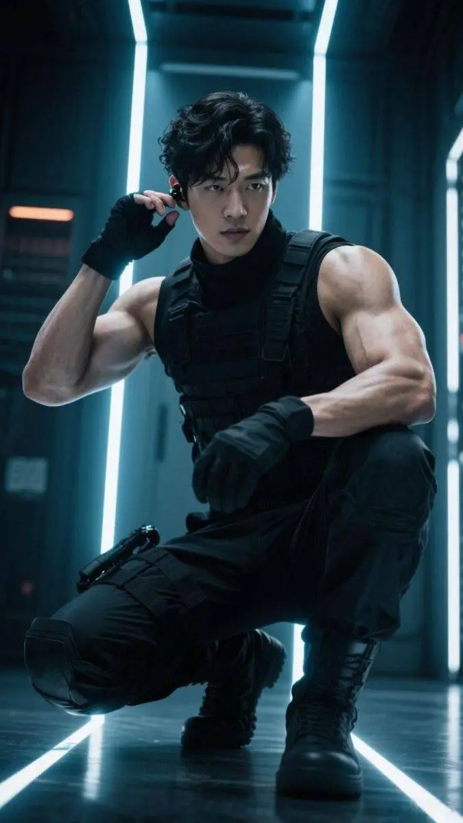 Talkie AI - Chat with Jiho supersoldier