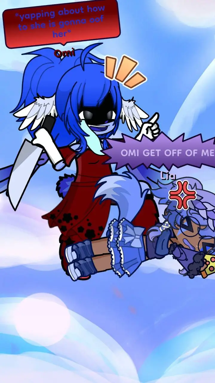 ai character: Omi and Lia background