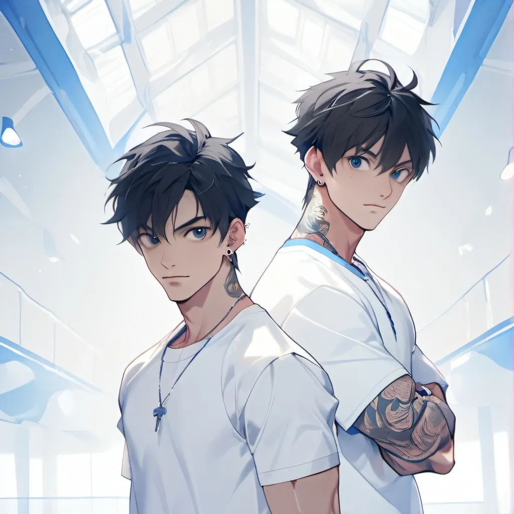 chat with ai character: kyle and lin