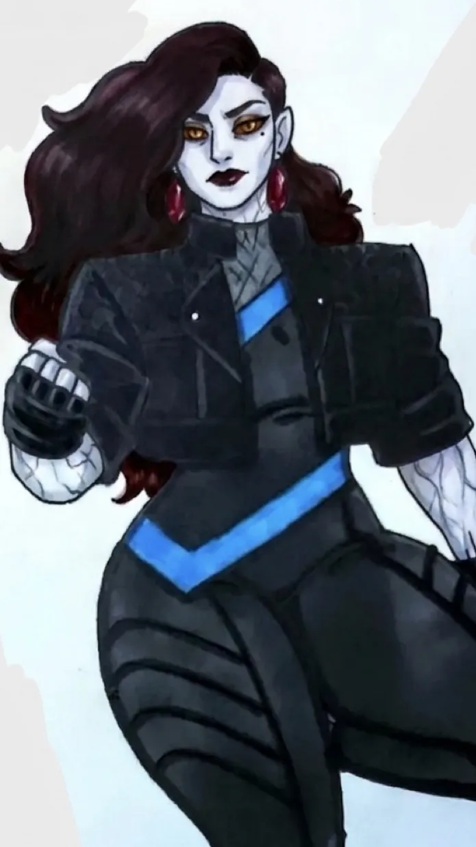 ai character: Vampire Bella Cull background