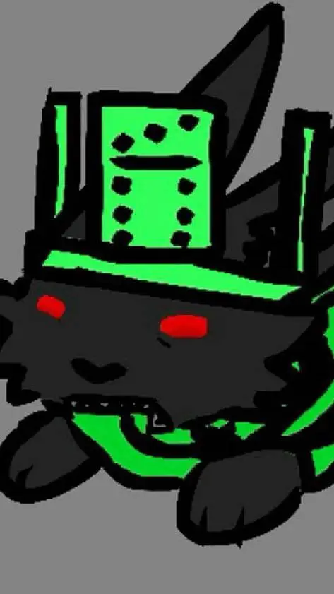 ai character: 1x1x1x1 cat background