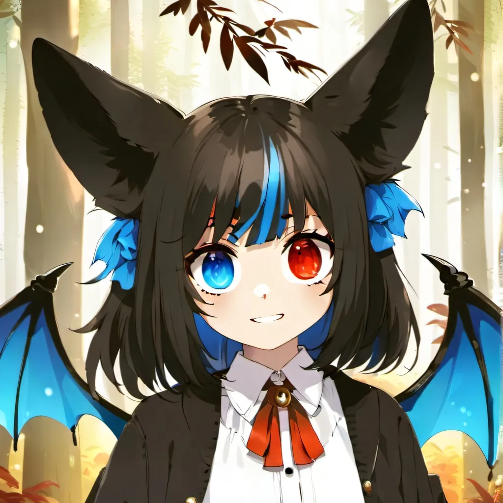chat with ai character: Glitch *bat au*