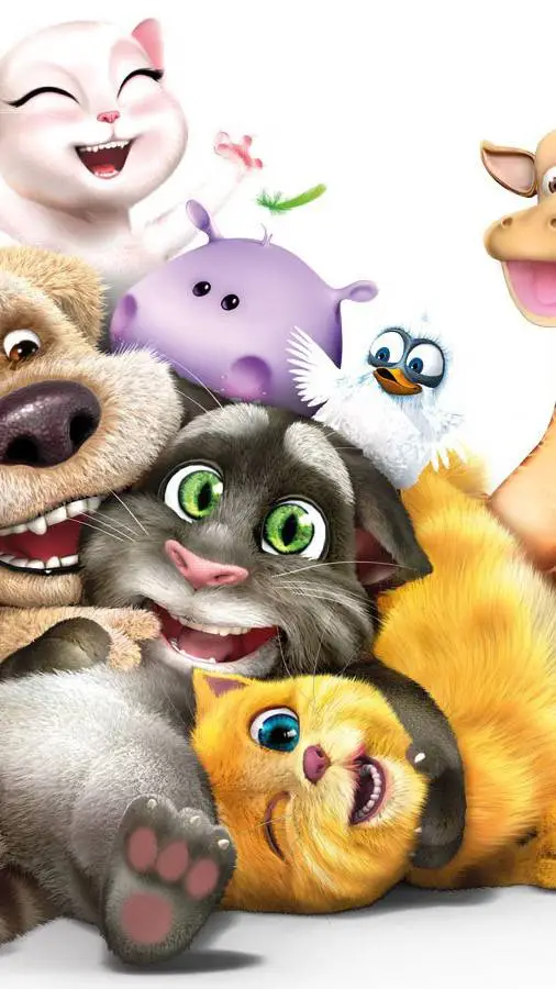 ai character: talking Tom  background