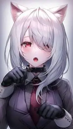 ai character: buy a cat girl background