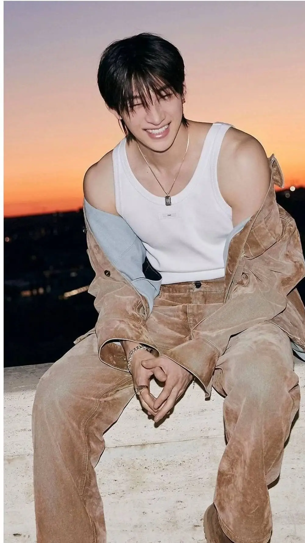 ai character: Bangchan  background