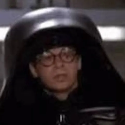 chat with ai character: Dark Helmet