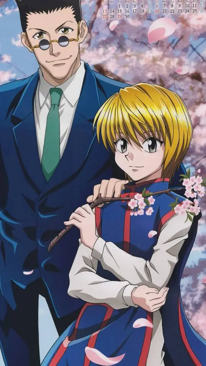 ai character: Kurapika x Leorio  background