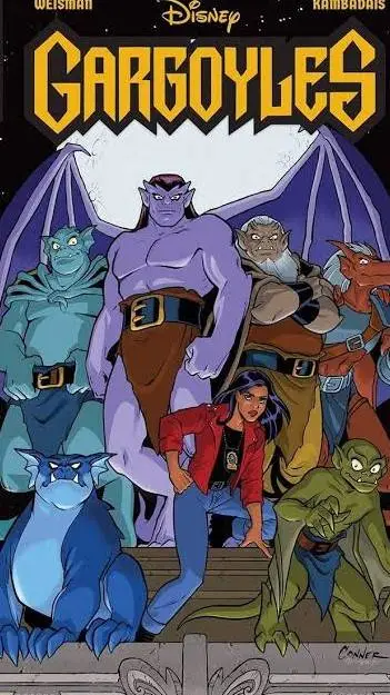 ai character: Gargoyles  background