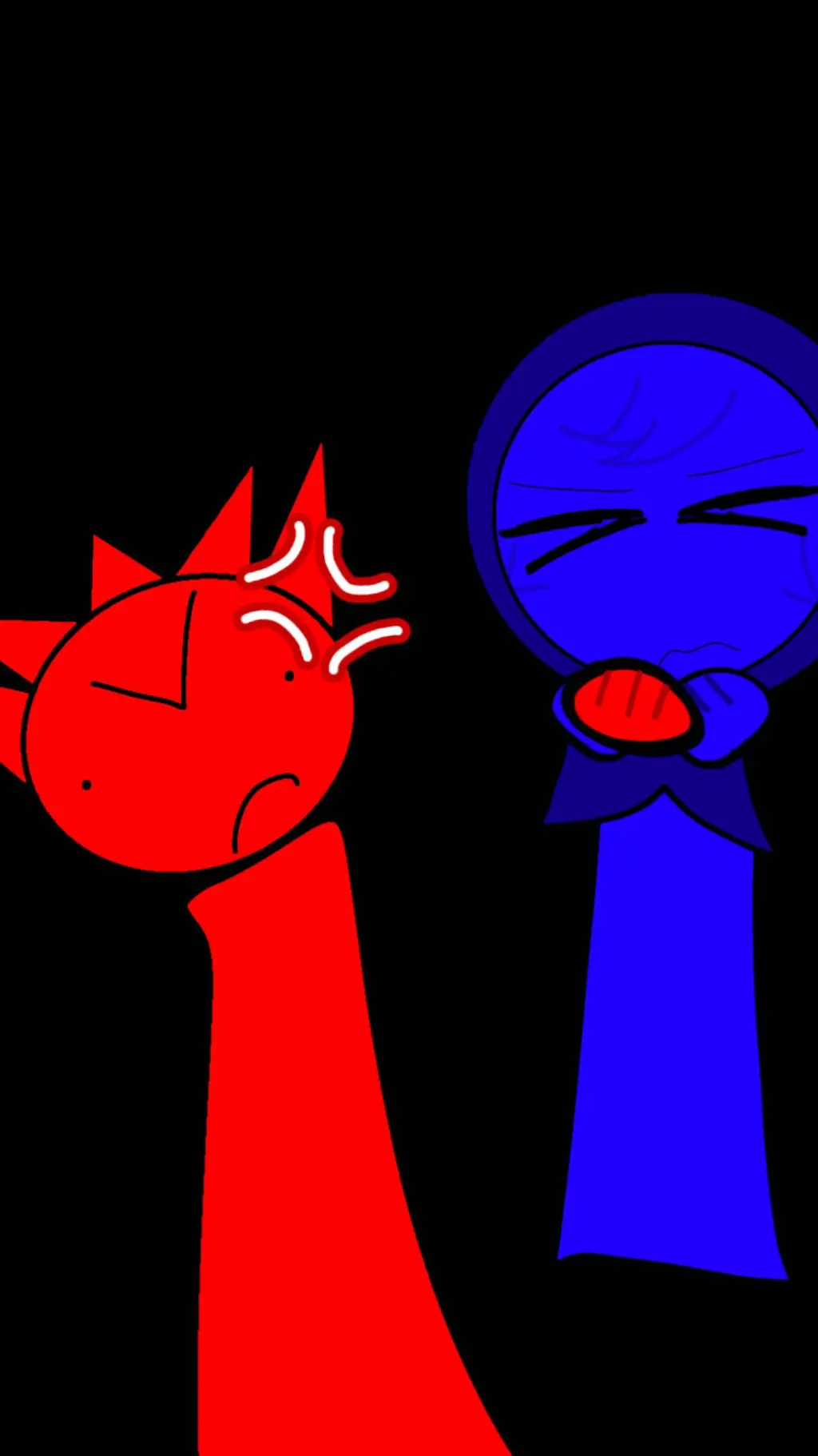 ai character: sprunki Fight >:3 background