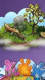 ai character: Plant Island  background