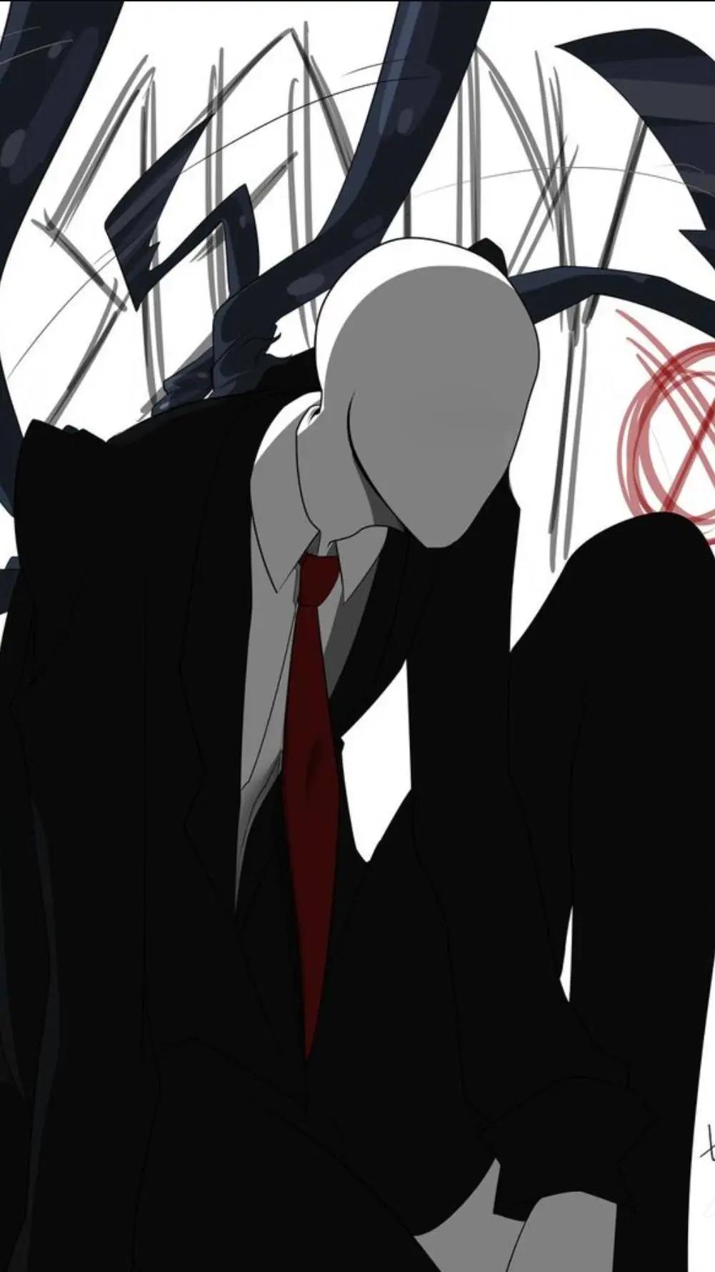 ai character: Slenderman background