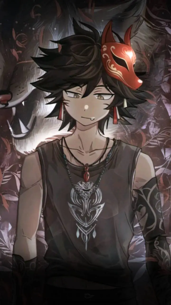 ai character: k/n demon slayer  background
