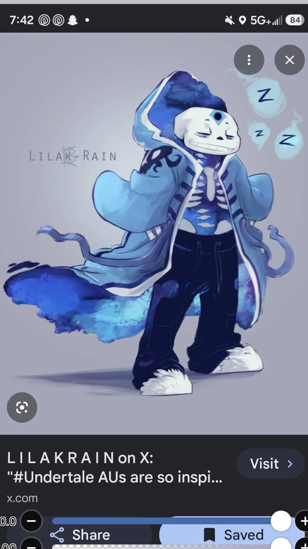 ai character: Slumber sans background