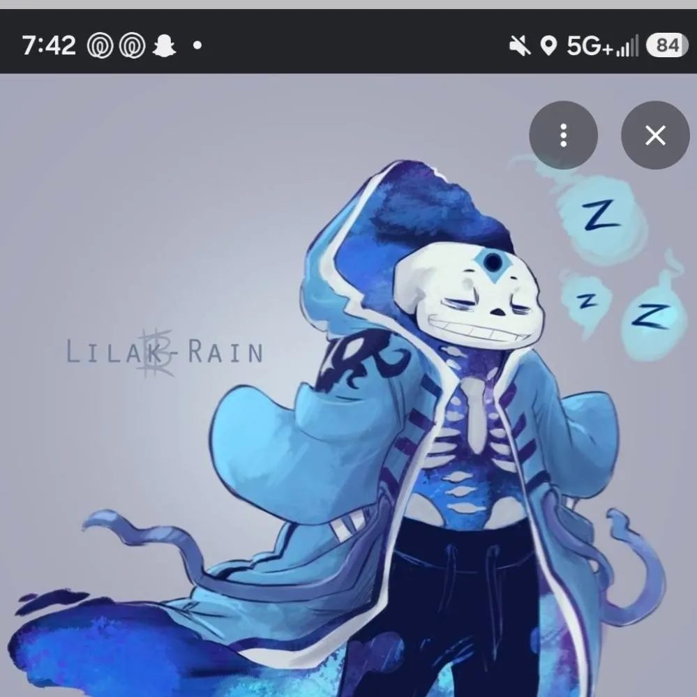 chat with ai character: Slumber sans