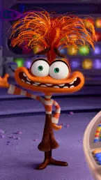 ai character: Inside out 2 background