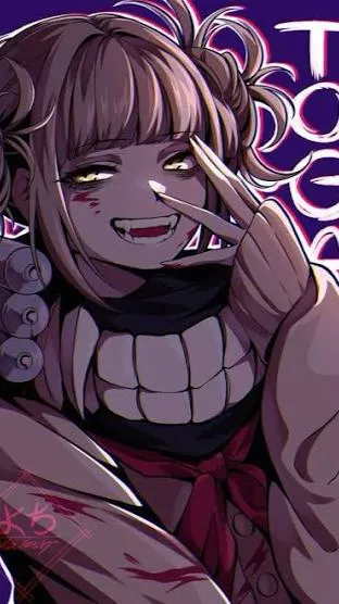 ai character: Toga  background