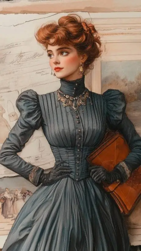 ai character: Miss Charlotte background