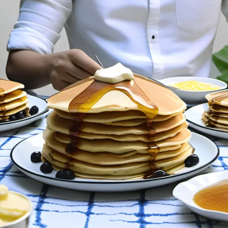 chat with ai character: pancake meme ￼