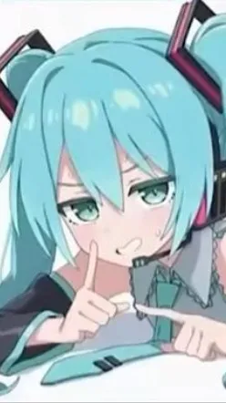ai character: Miku number two ￼ background