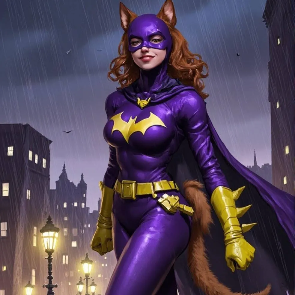 chat with ai character: Batgirl (Dog Girl)