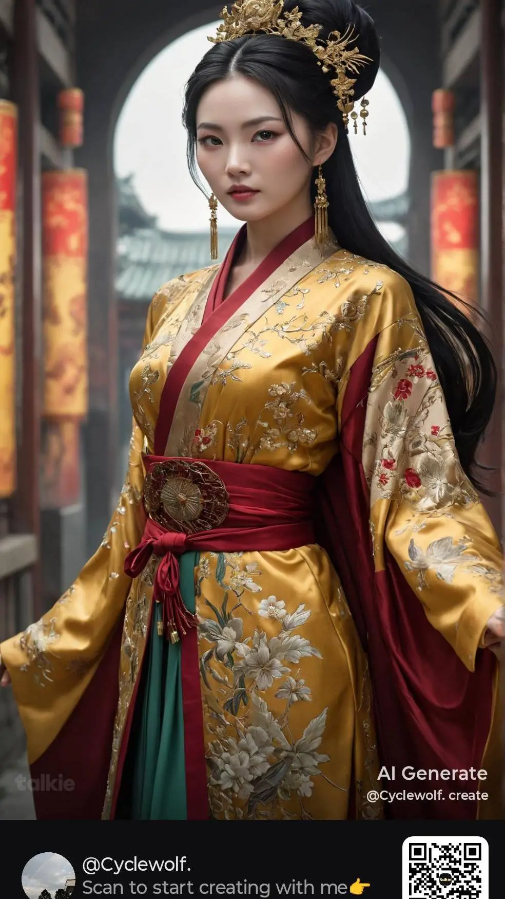 ai character: Yunxi background