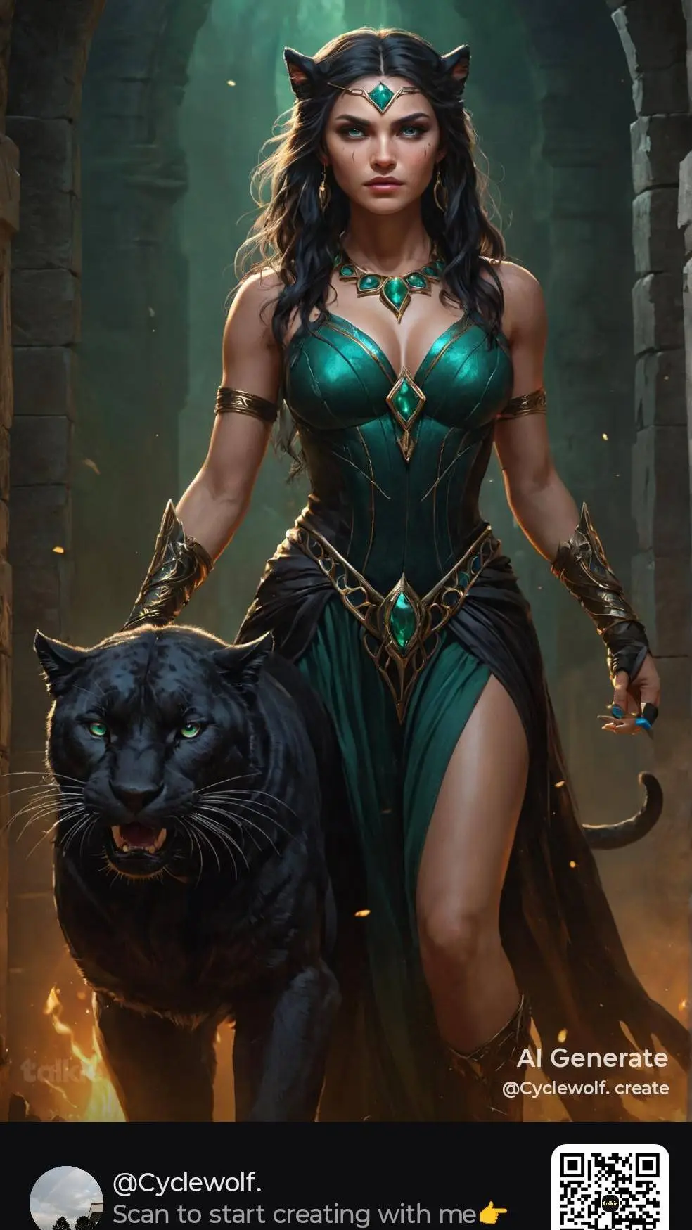ai character: Circe (PH) background