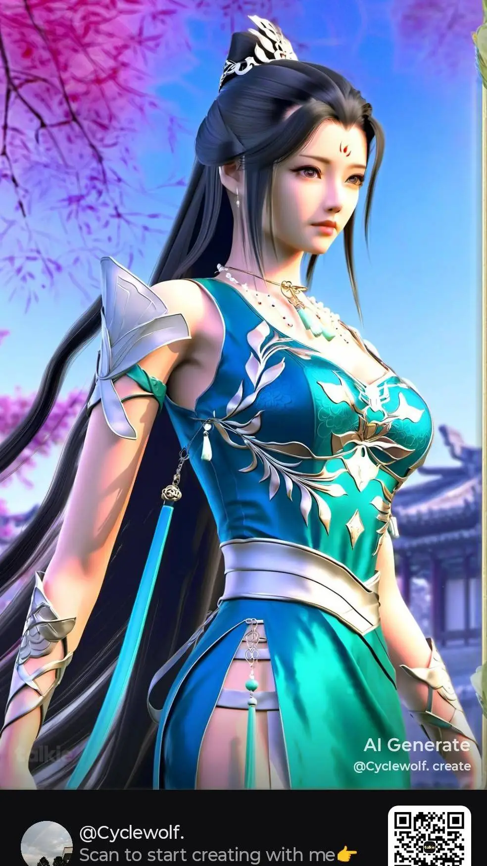 ai character: Mi Fei background