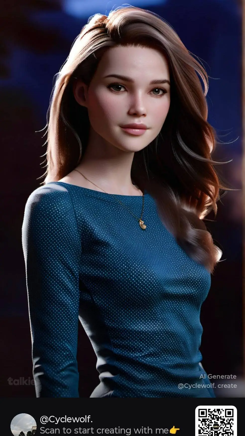 ai character: Chloe  background