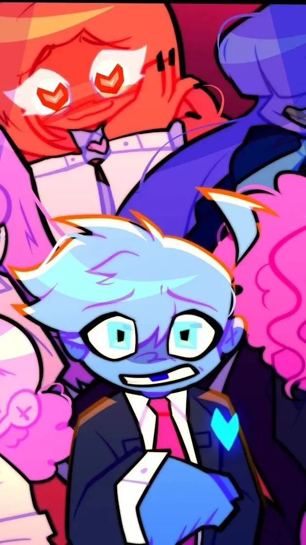 ai character: Blue's Story 💔💧 background