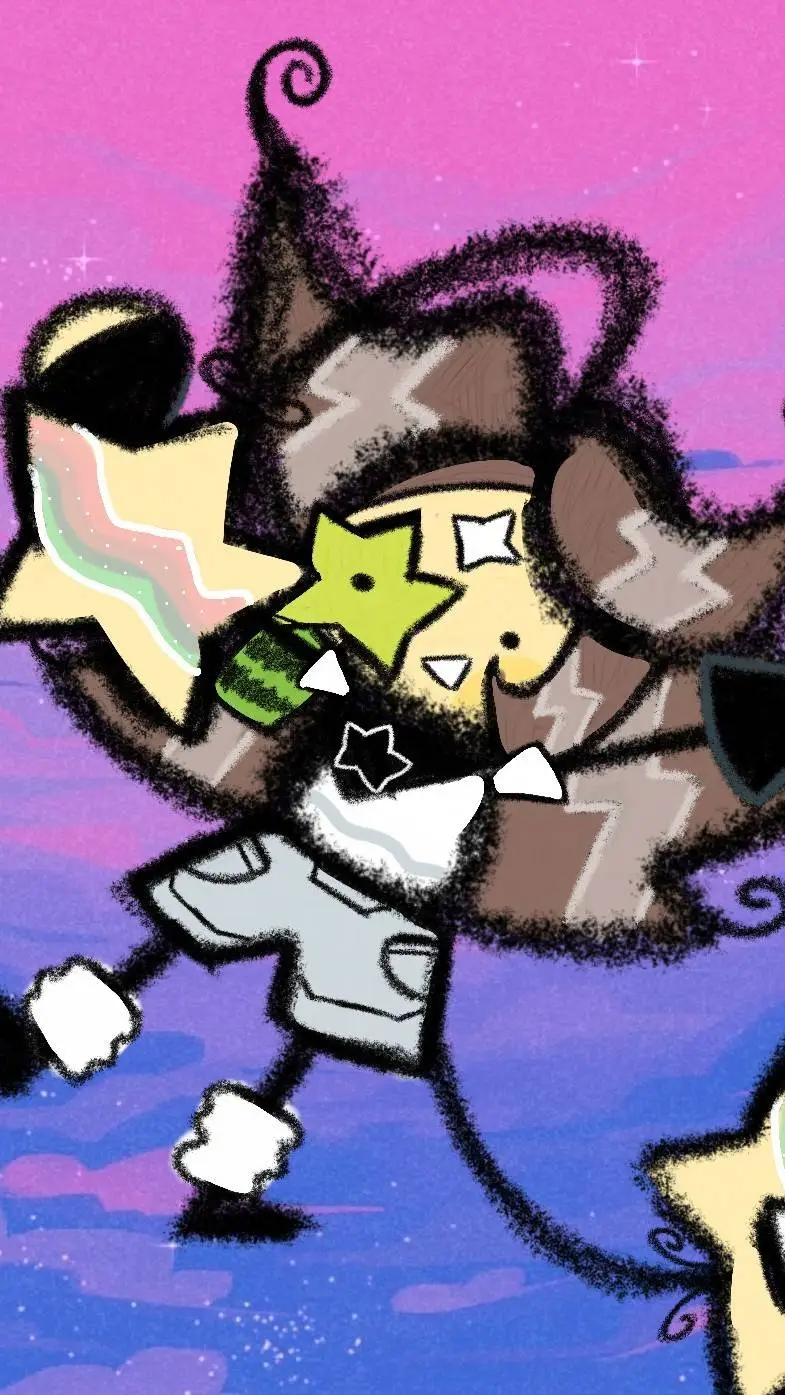 ai character: Art In Comments :3 background