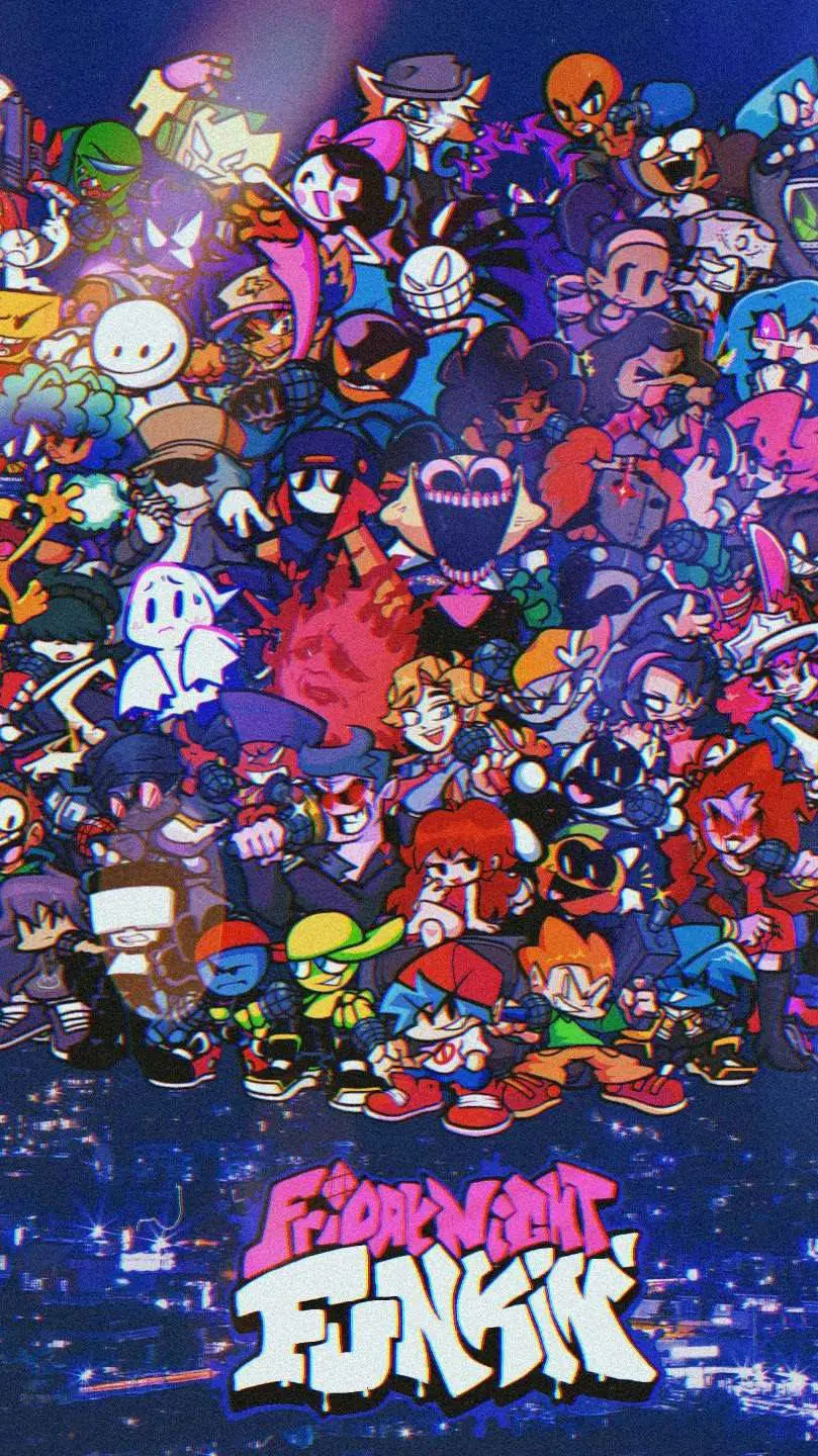 ai character: FNF sleepover ig background