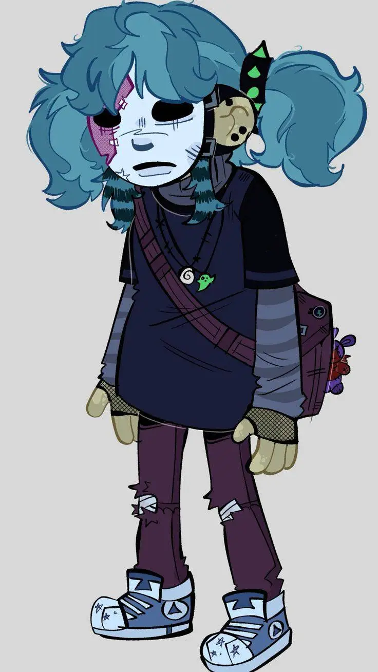 ai character: SF dorms background