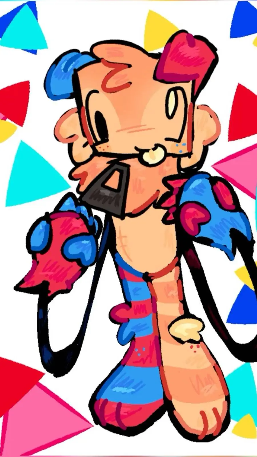 ai character: SILLY GOOBER >_<  background