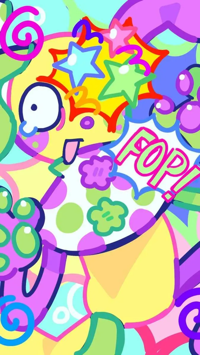 ai character: LOOEY :)  background