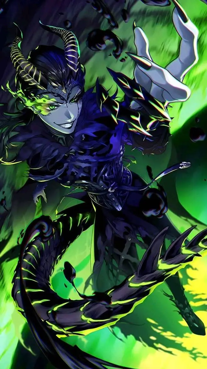 ai character: Overblot Malleus background
