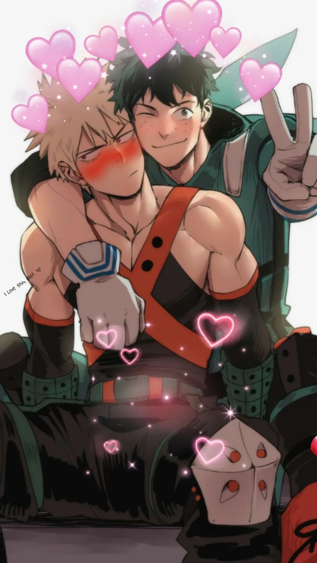 ai character: Bakudeku  background