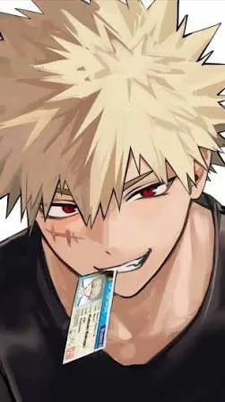 ai character: Katsuki Bakugo background