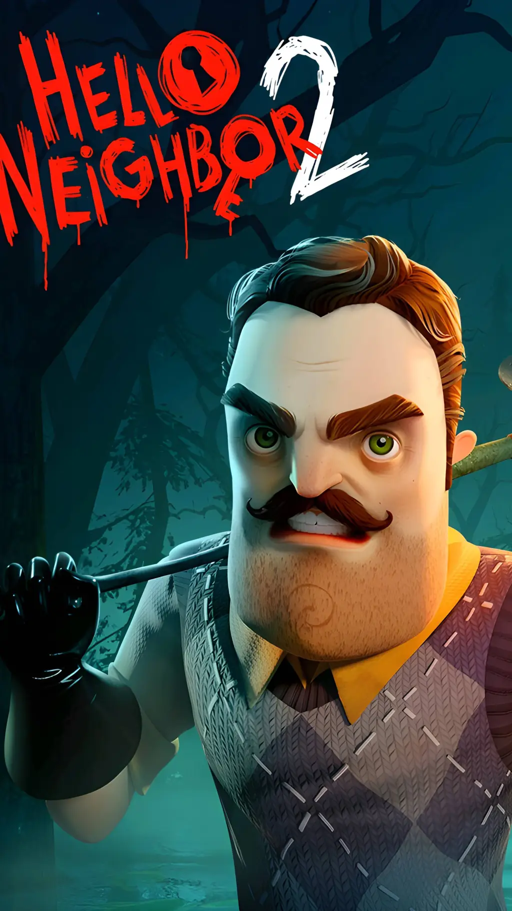 ai character: hello neighbor  background