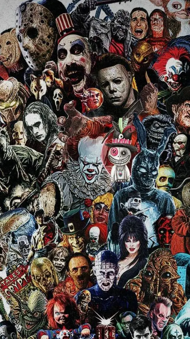 ai character: horror showdown background