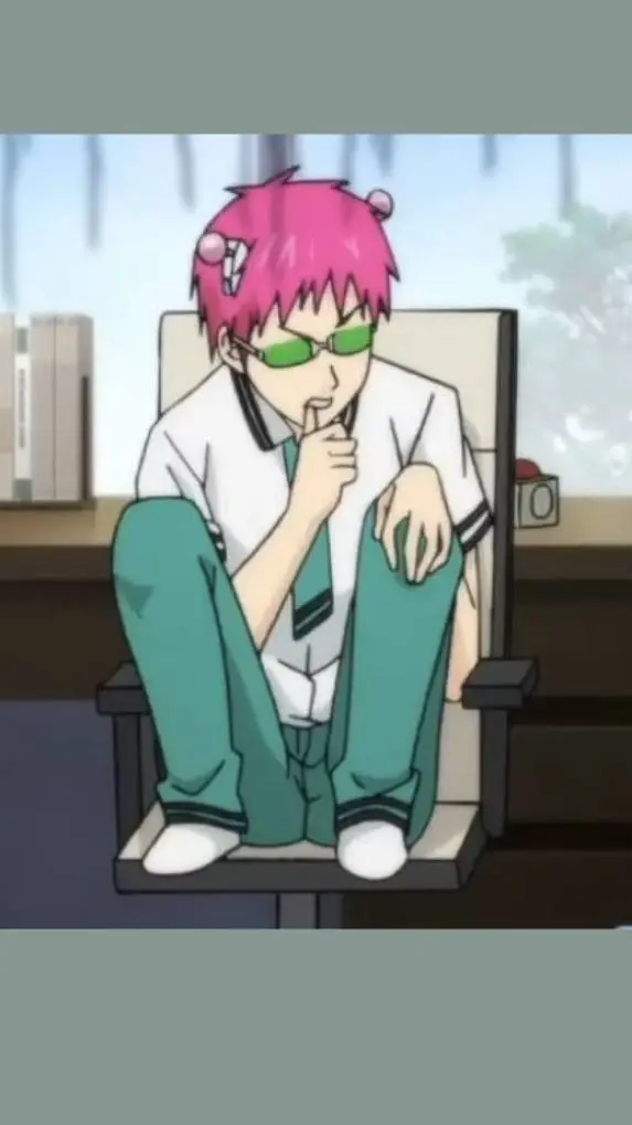 ai character: Saiki Kusuo  background