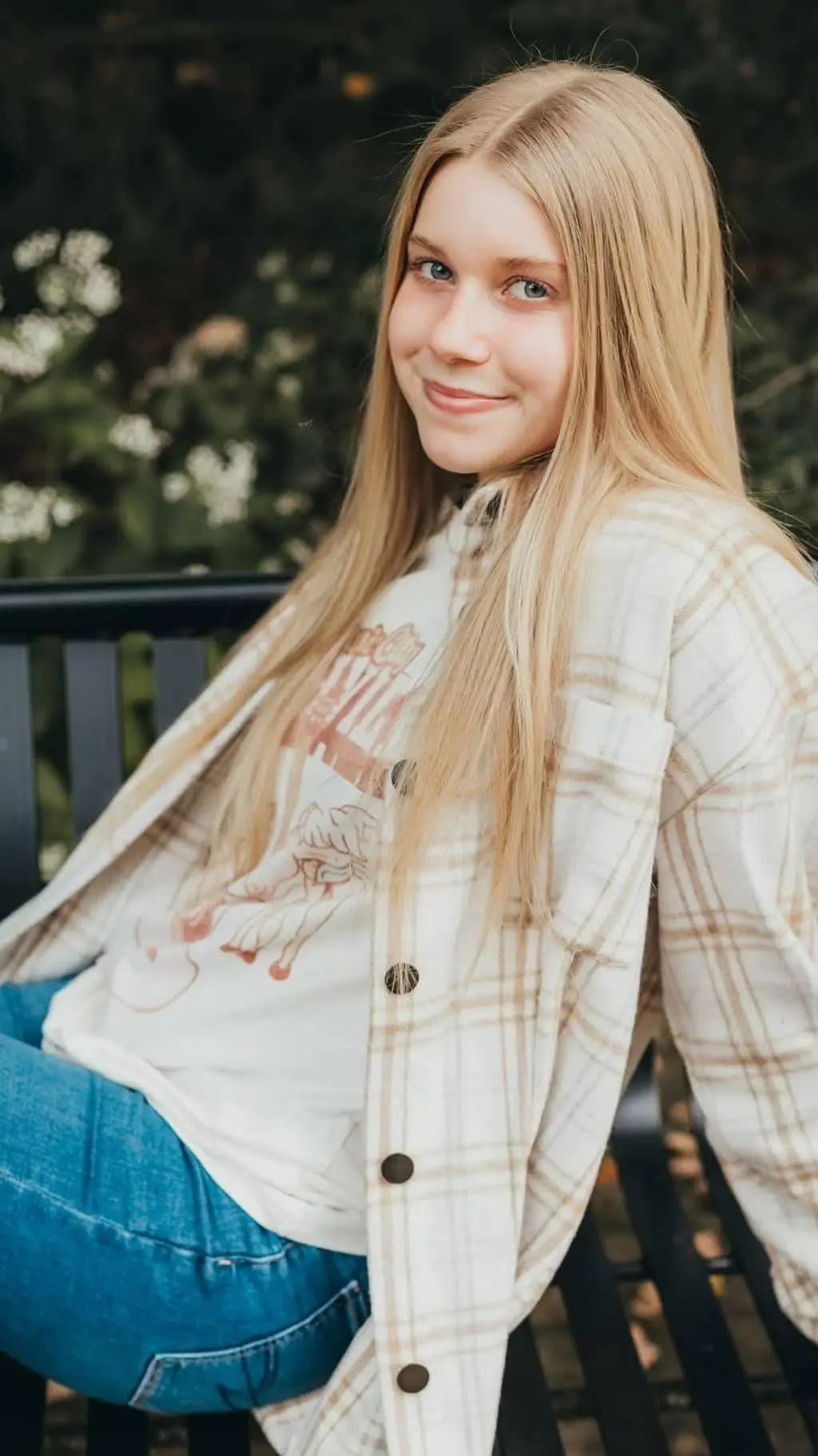 ai character: Katie Franklin  background