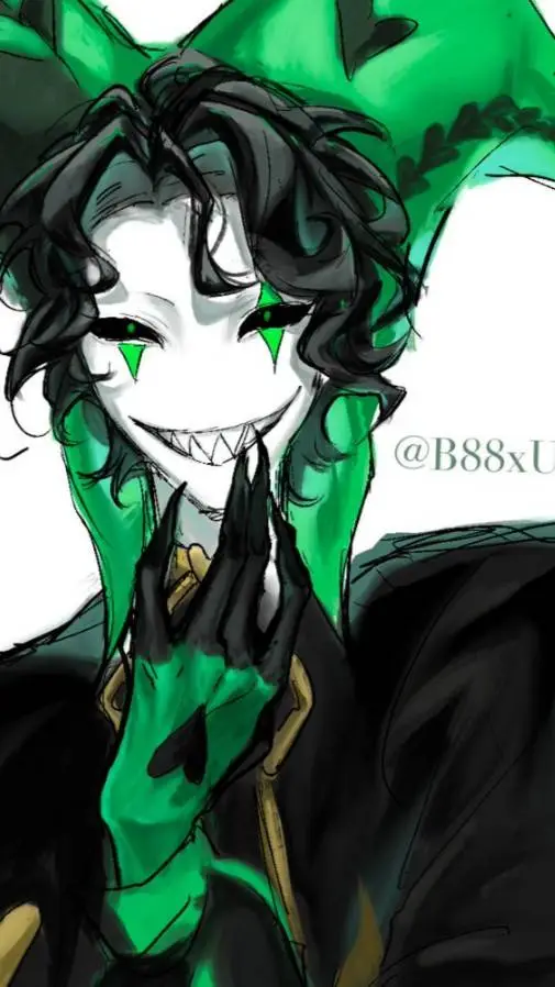 ai character: 🎄 HarleQuin 🎄 background