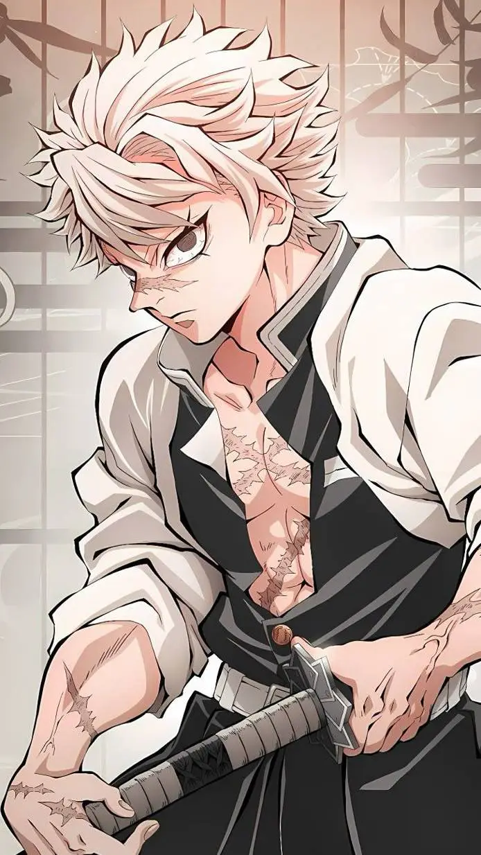 ai character: Sanemi Shinazugawa background