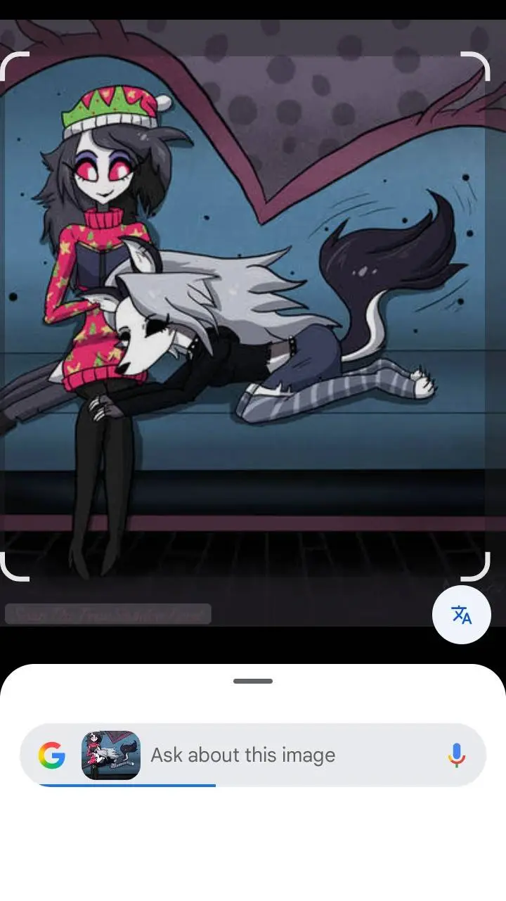 ai character: loona x Octavia  background